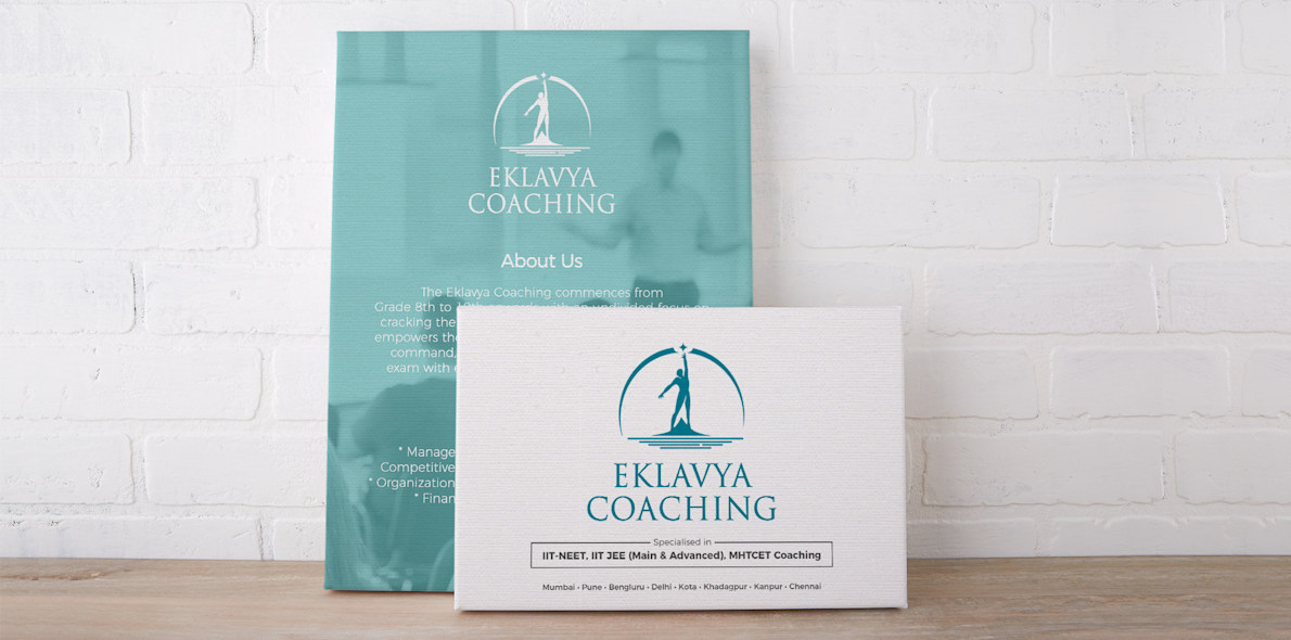 Custom Canvas Signs, Wood Framed Canvas Wall Signs for Business & Home